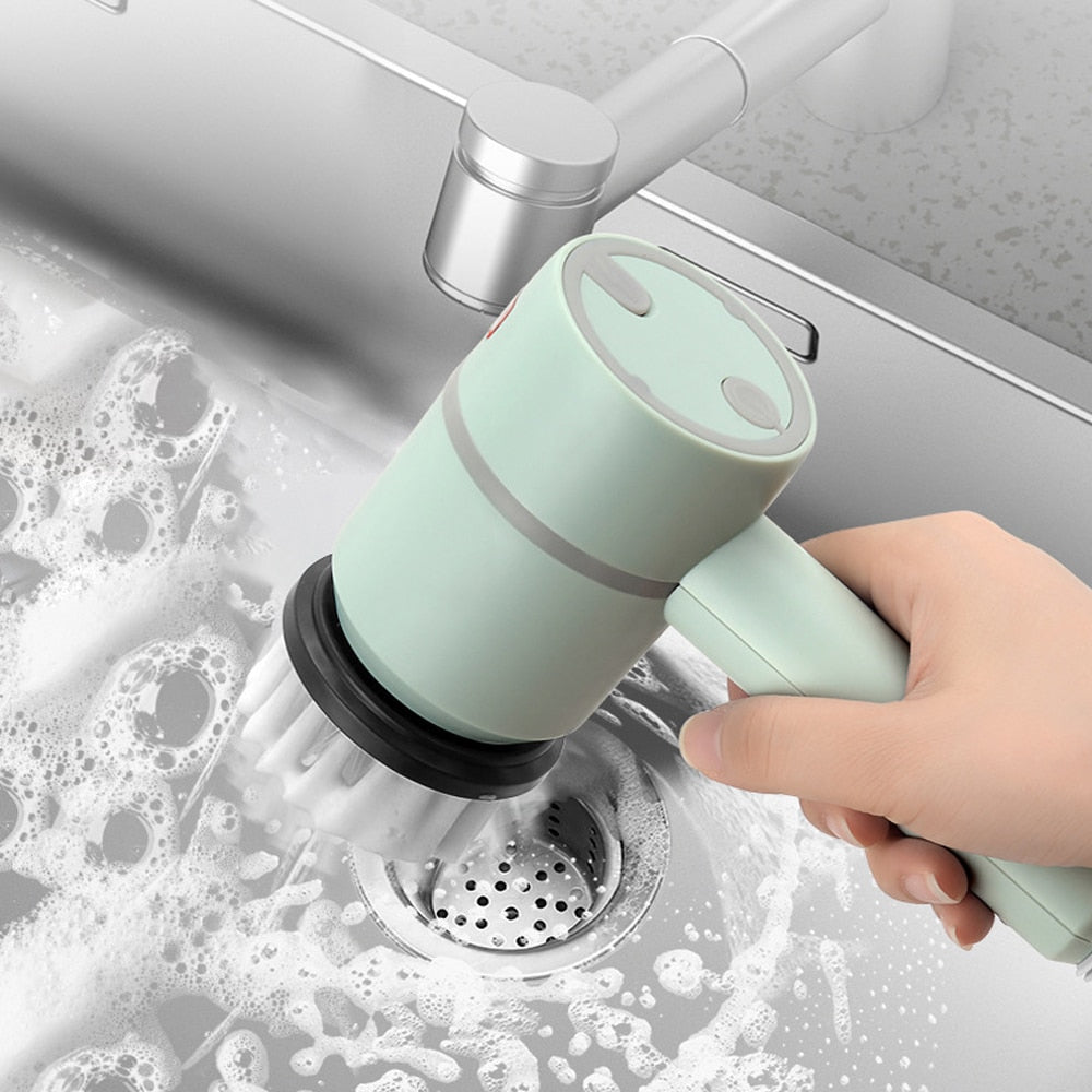 Zenith TriScrub Electric Cleaning Brush