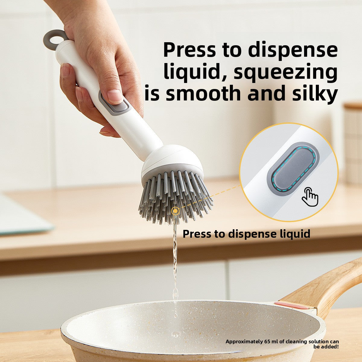 Zenith SpinReach Kitchen Brush