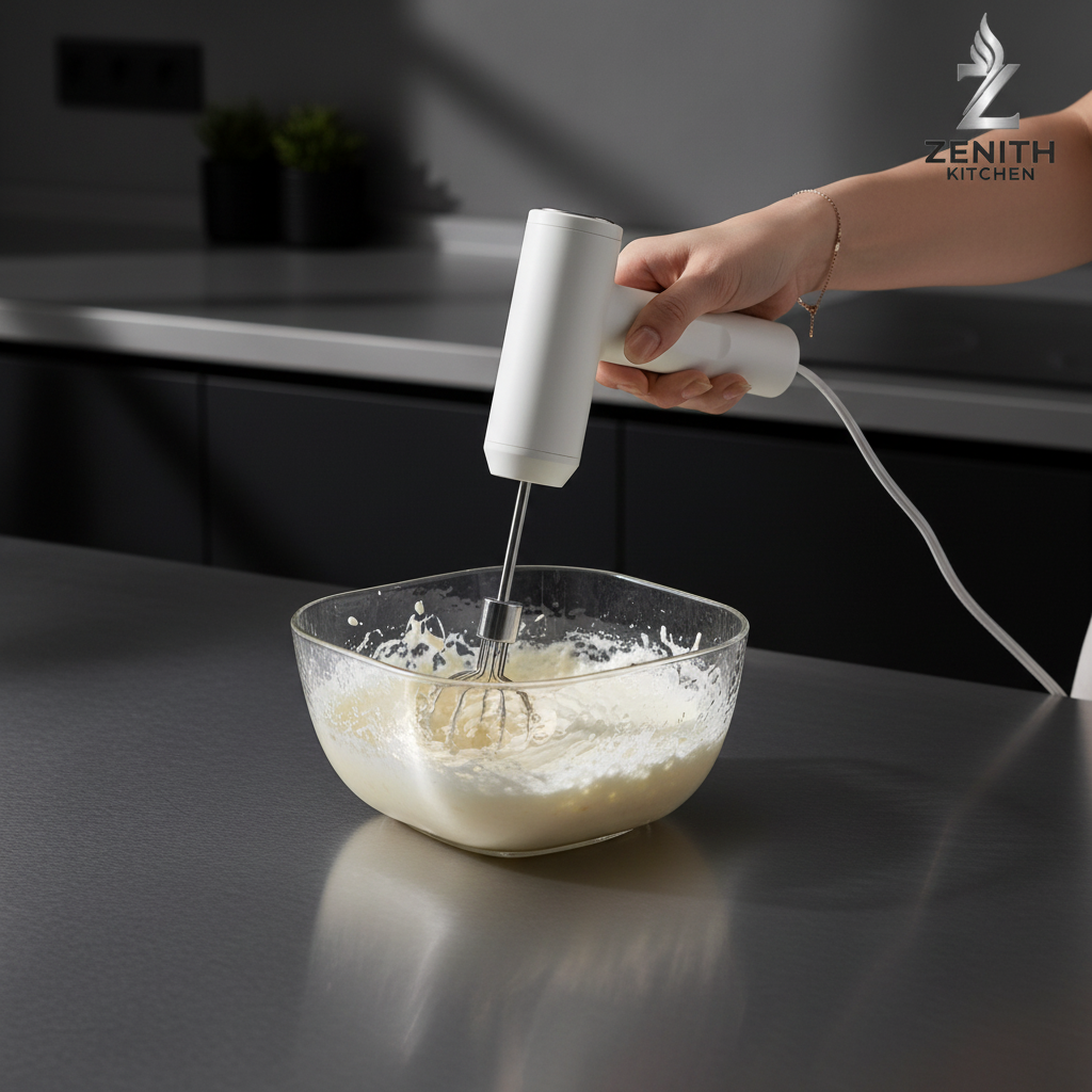 Electric Hand Mixer in hand