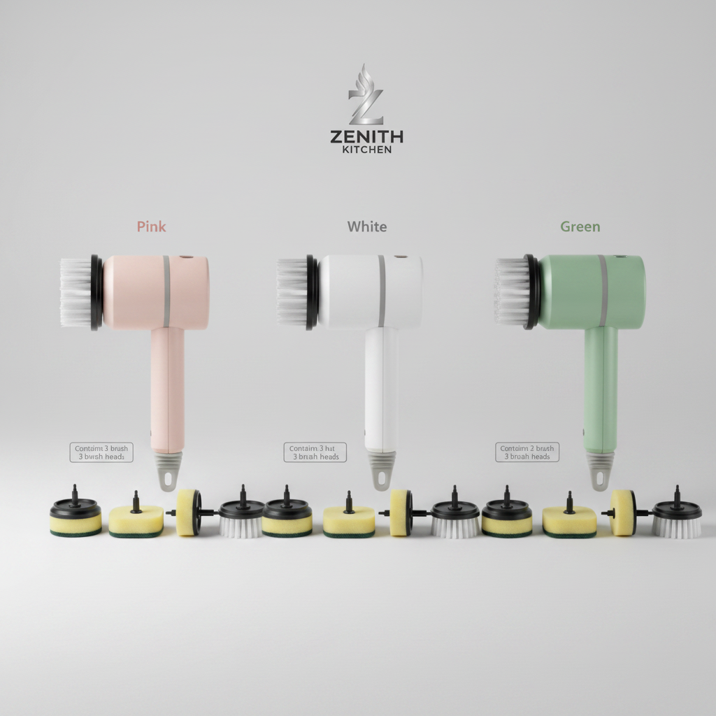 Zenith Kitchen Color Showcase - Pink, White, Green